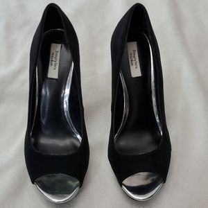 Women high heel shoe.